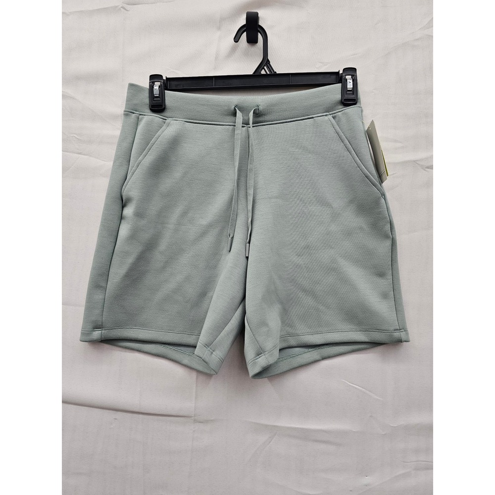 All in Motion Mens Sleek Spacer Short Olive Green 7 Inch Inseam Small NEW